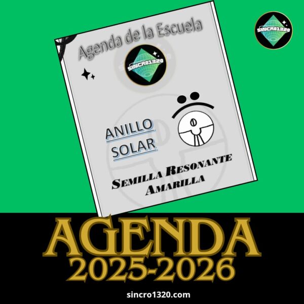 Agenda 2025-2026 Año Semilla Resonante Amarilla