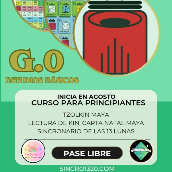 G.0 Estudio Básico Sobre Sincronario de las 13 Lunas y Tzolkin para Principiantes