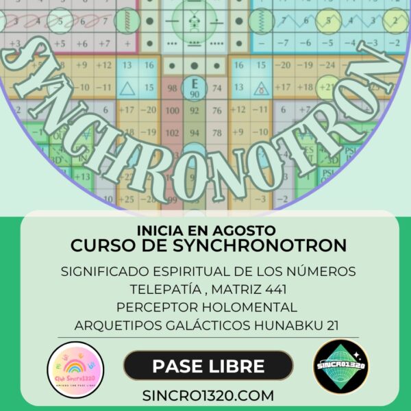 Curso Anual de Synchronotrón (AVANZADOS): El lenguaje de la telepatía